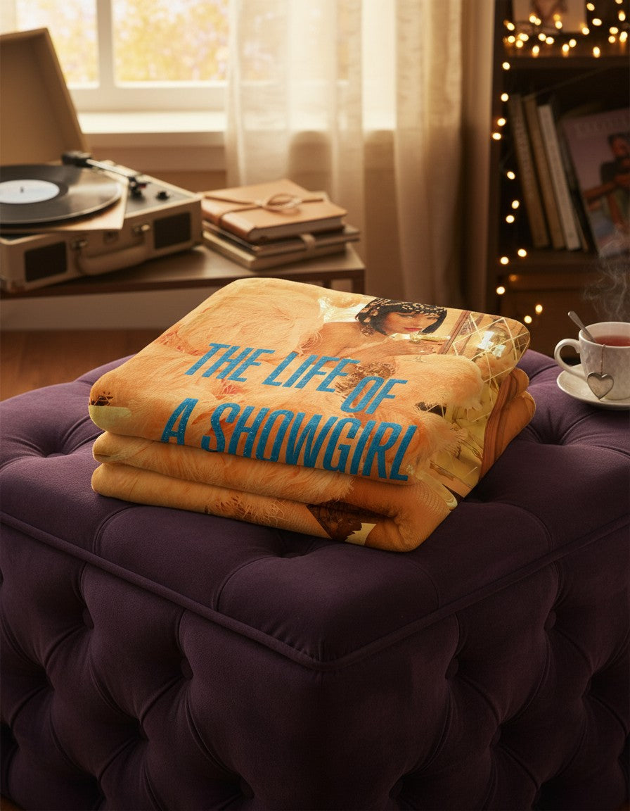 The Life of a Showgirl Plush Blanket – Music Era Inspired Blanket for Swifties