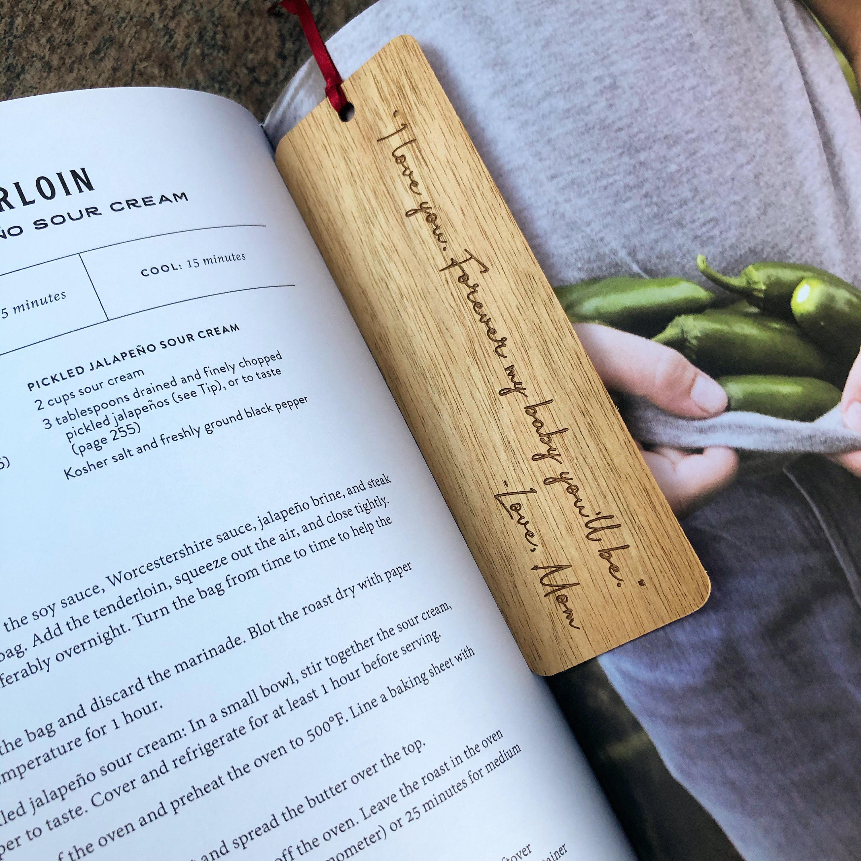 Personalized Engraved Wooden Bookmarks