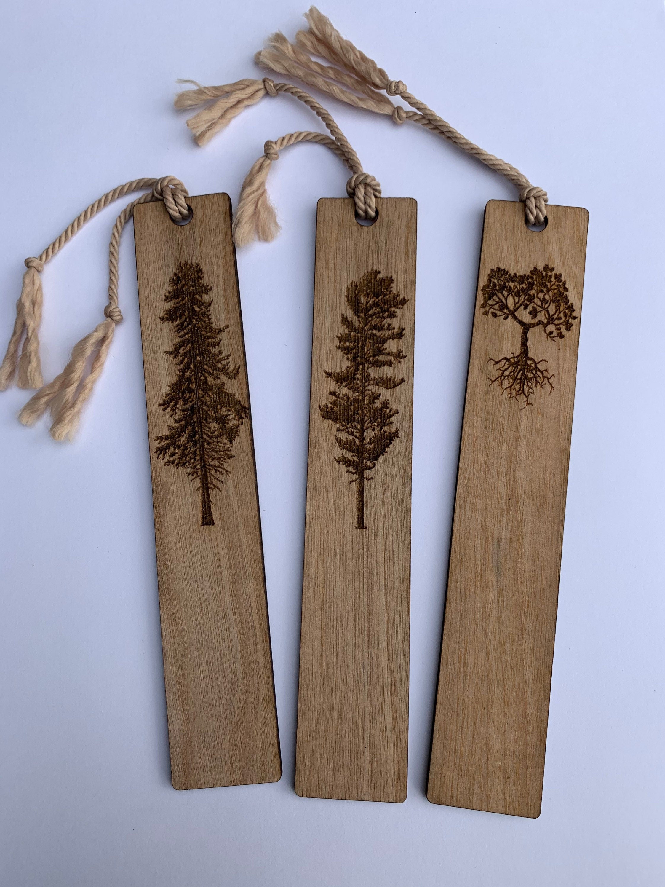 Tree Bookmarks - Wood bookmarks