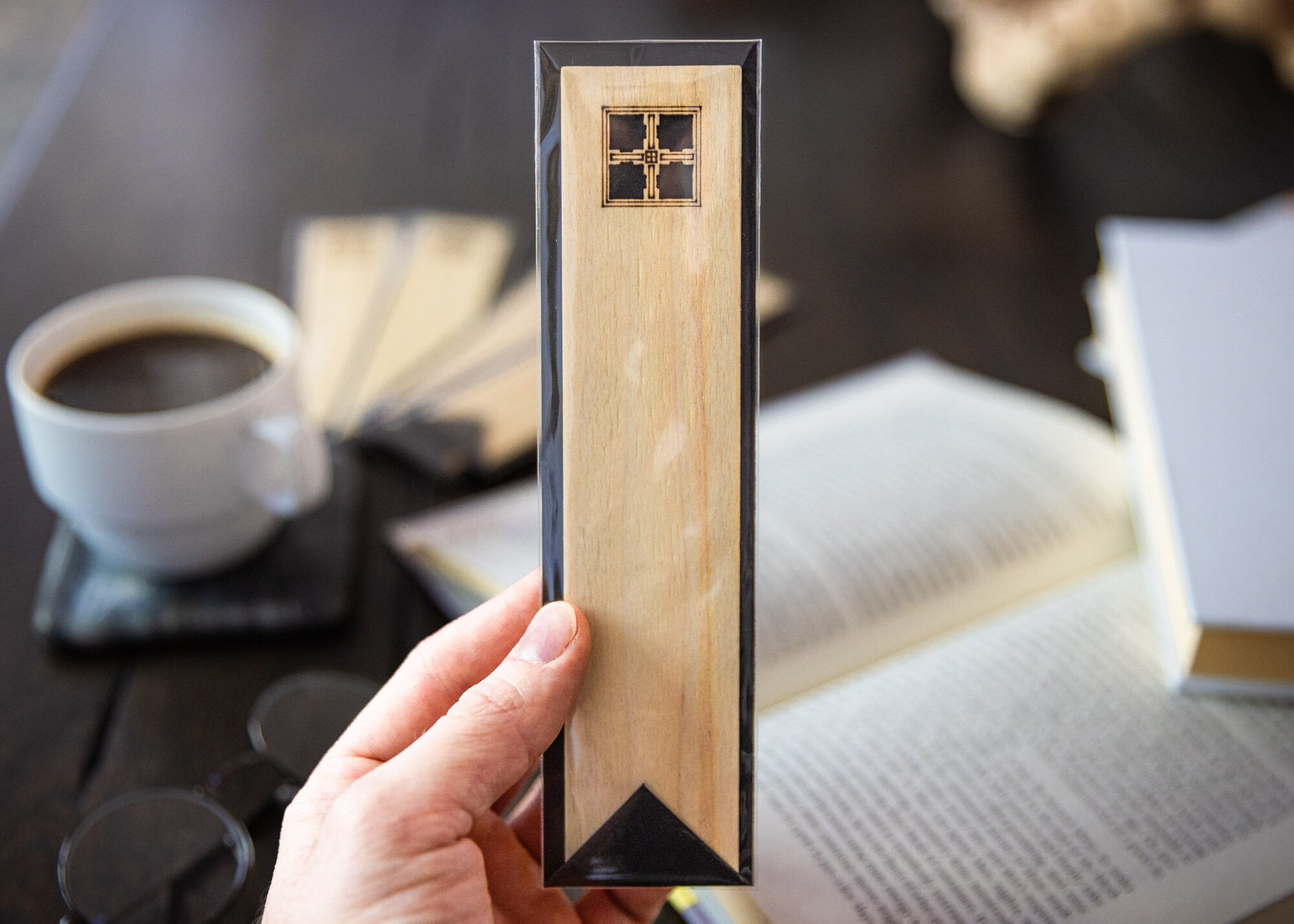 Wooden Bookmarks the Architectural Collection
