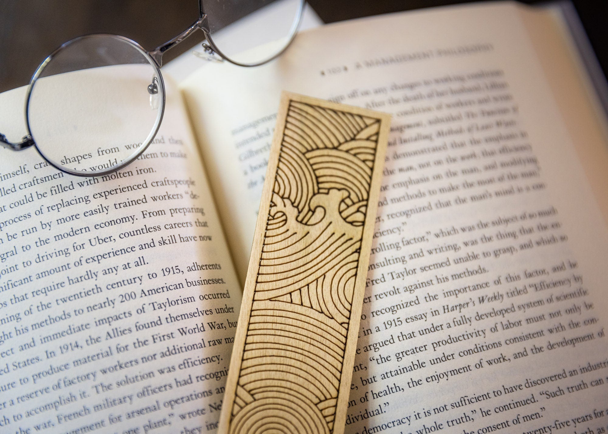 Wooden Bookmarks the Architectural Collection