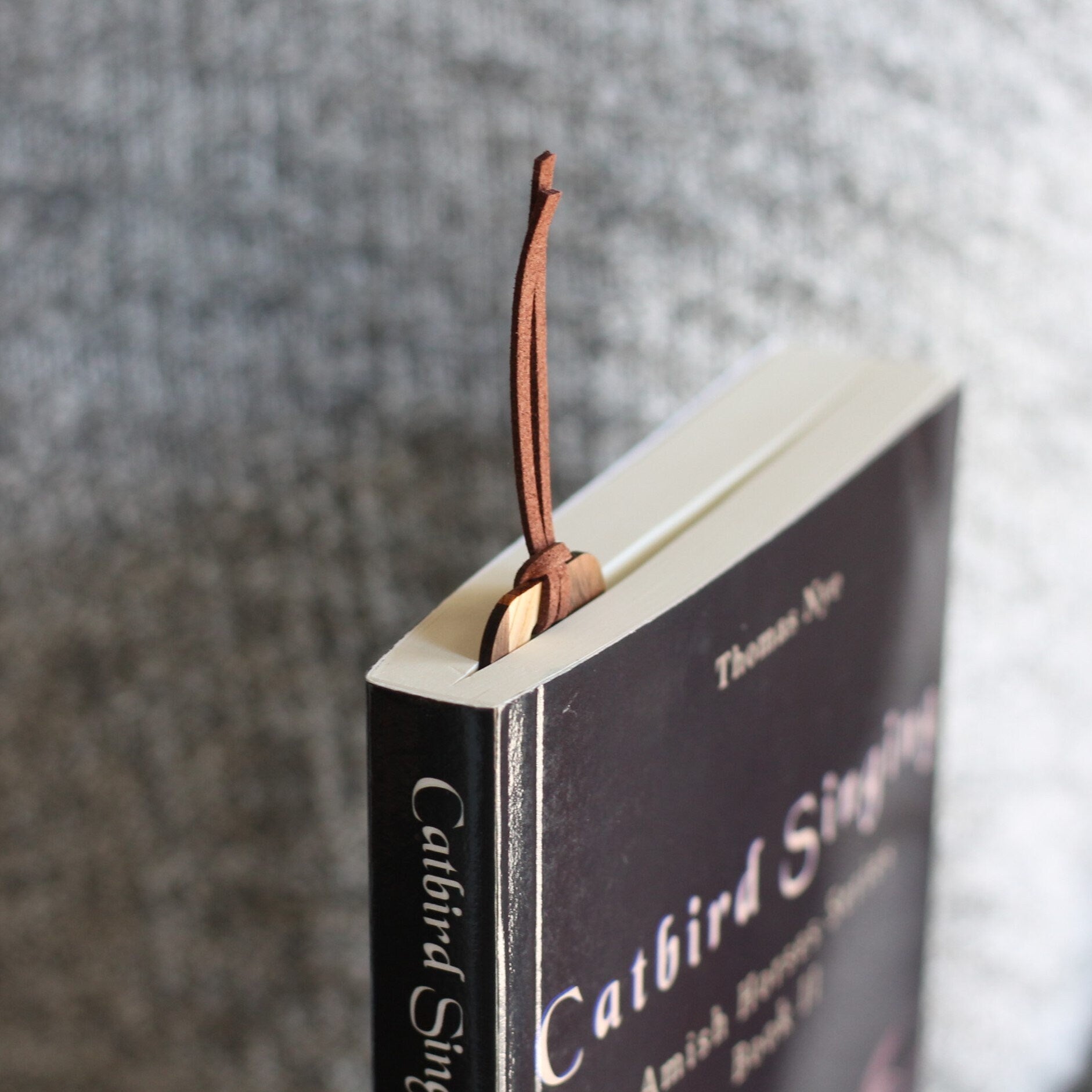 Handmade Wooden Bookmark