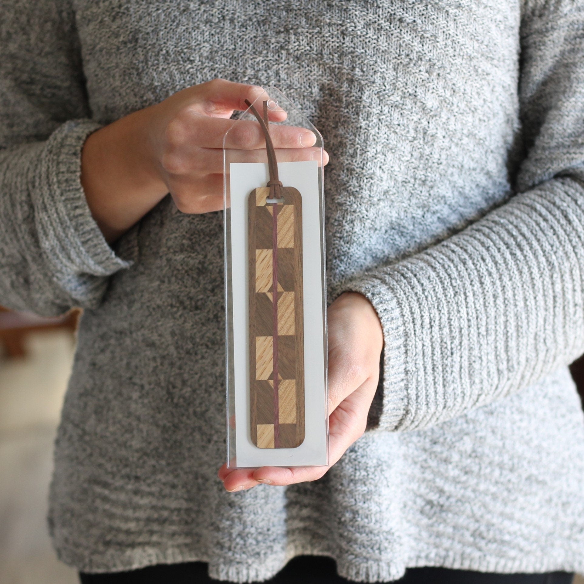 Handmade Wooden Bookmark