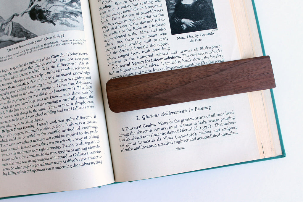 Edge Bookmark - Solid Wood Bookmark