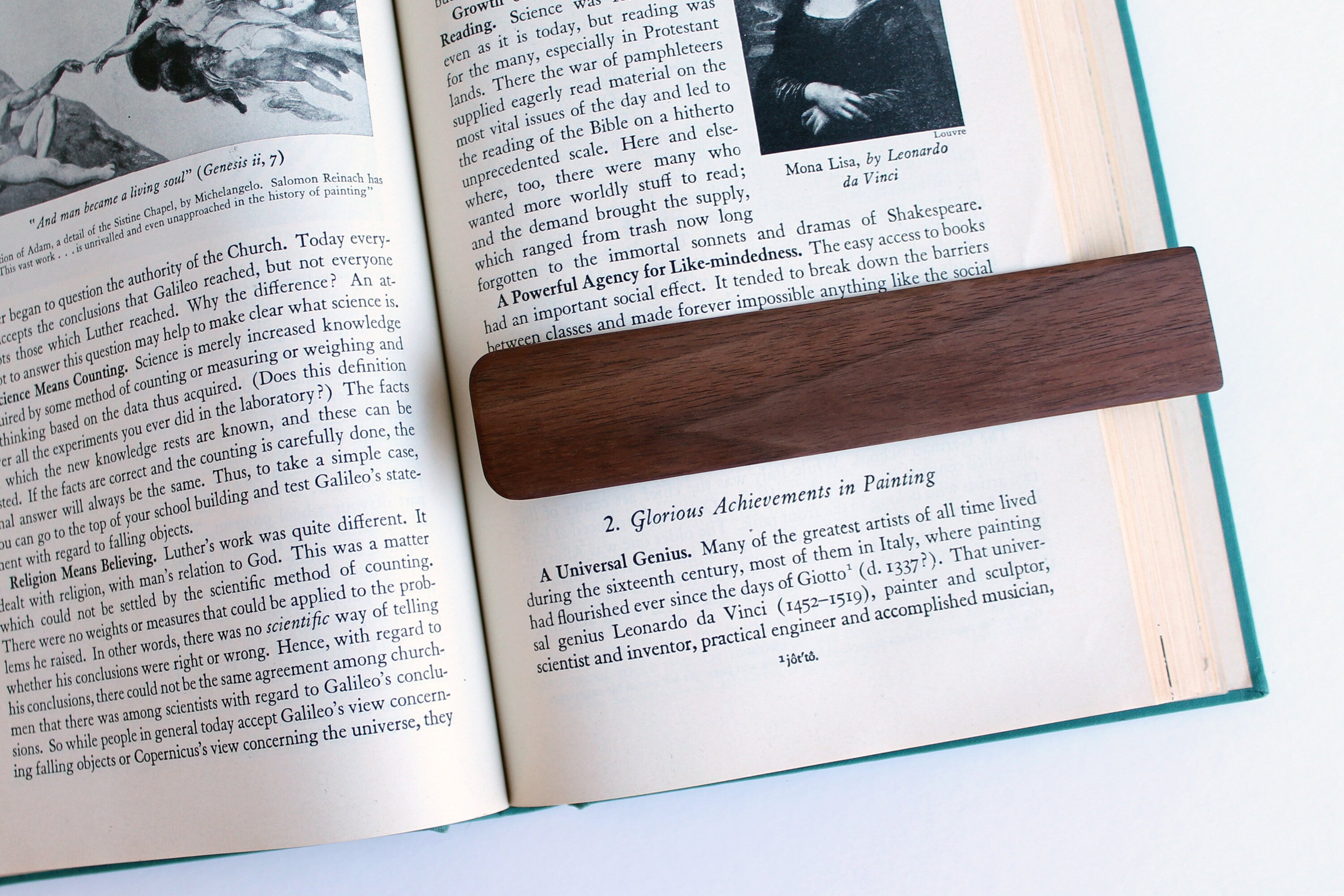 Edge Bookmark - Solid Wood Bookmark