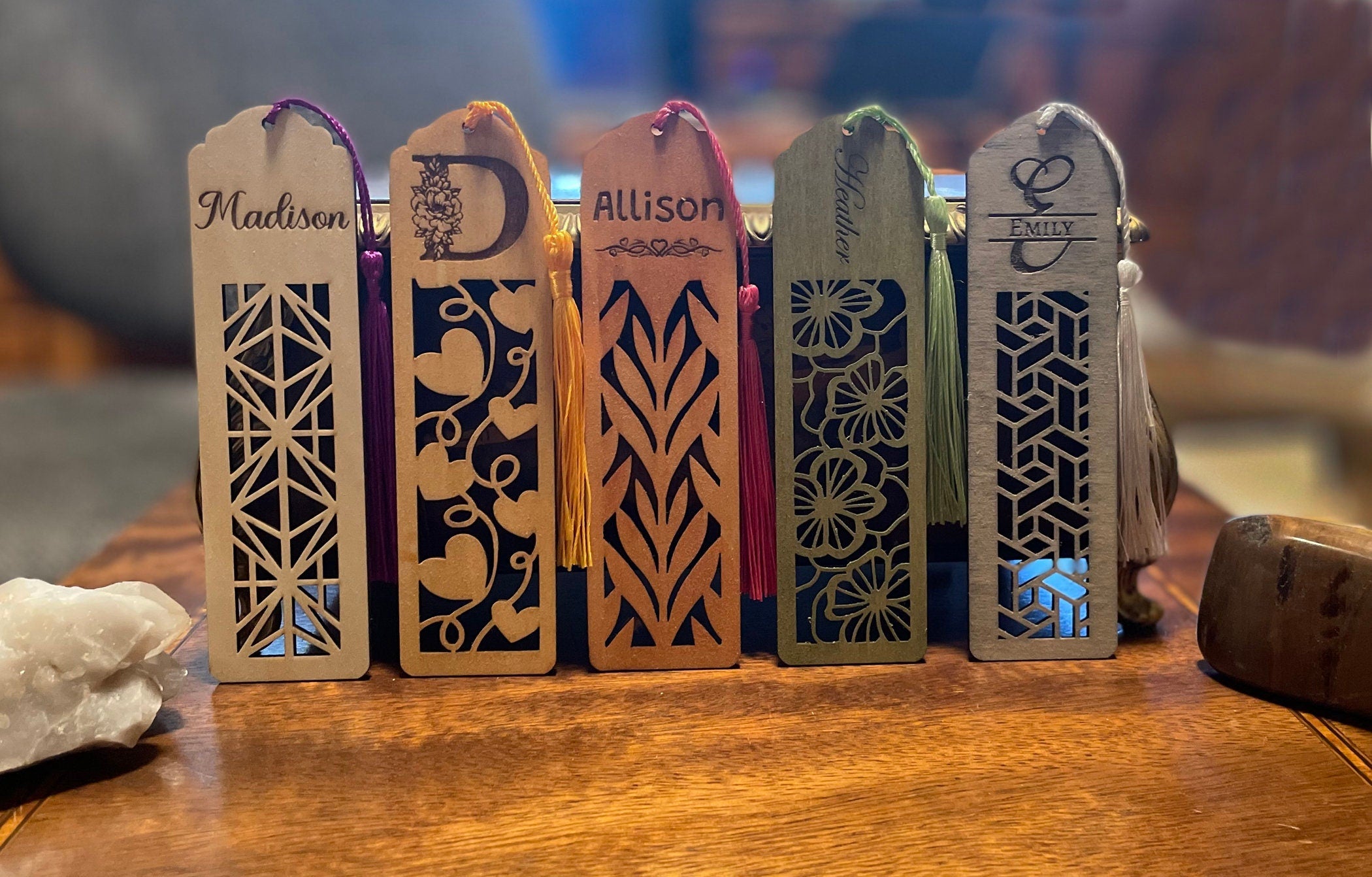Personalized Wooden Bookmark