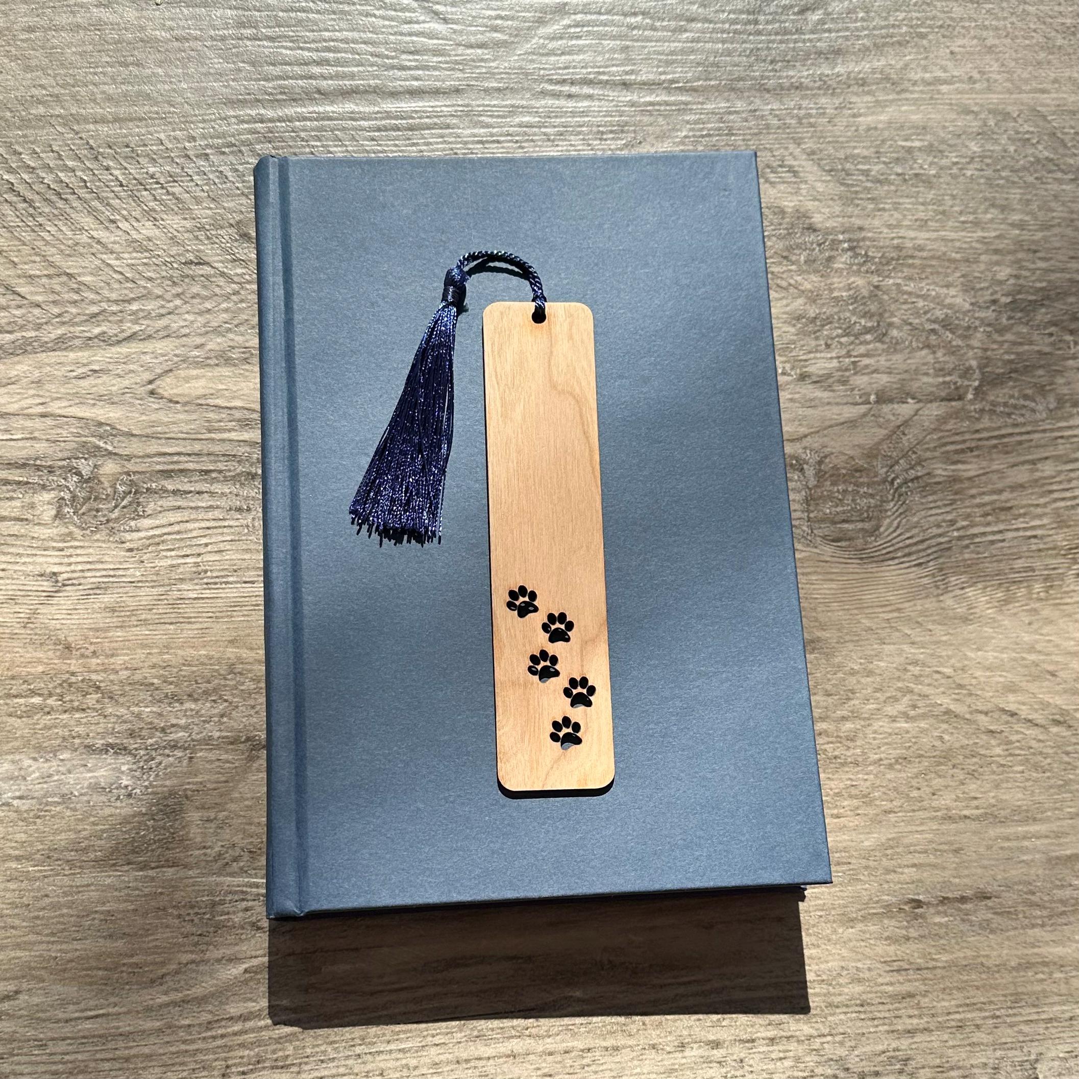 Gift for Him or Her - Handmade Wood Bookmark