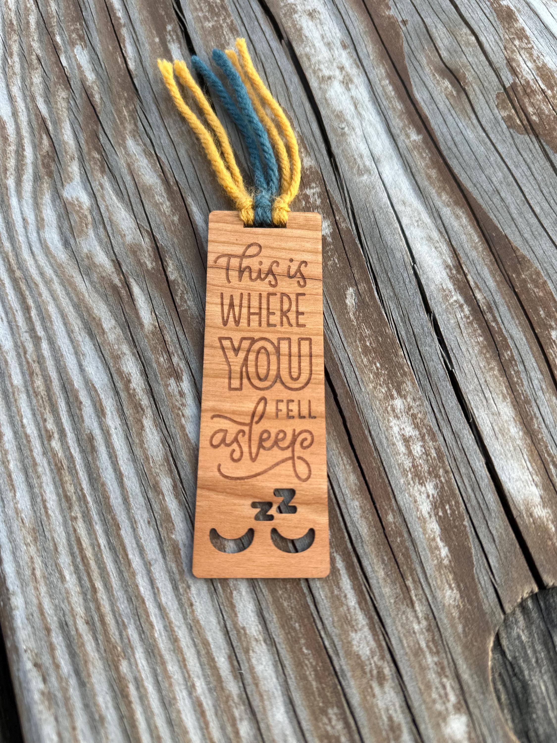 Wooden Bookmarks - Gift for Book lover