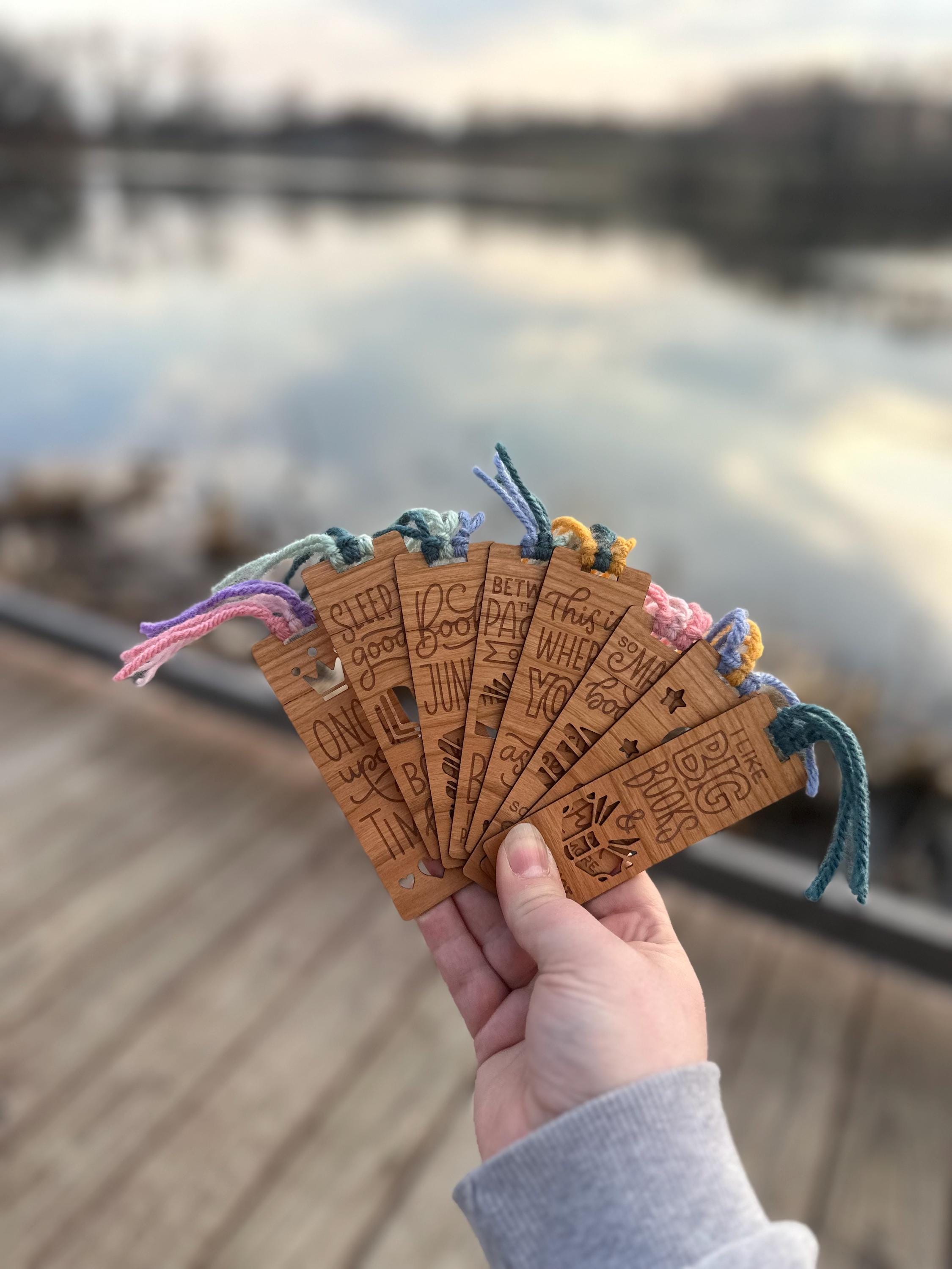 Wooden Bookmarks - Gift for Book lover
