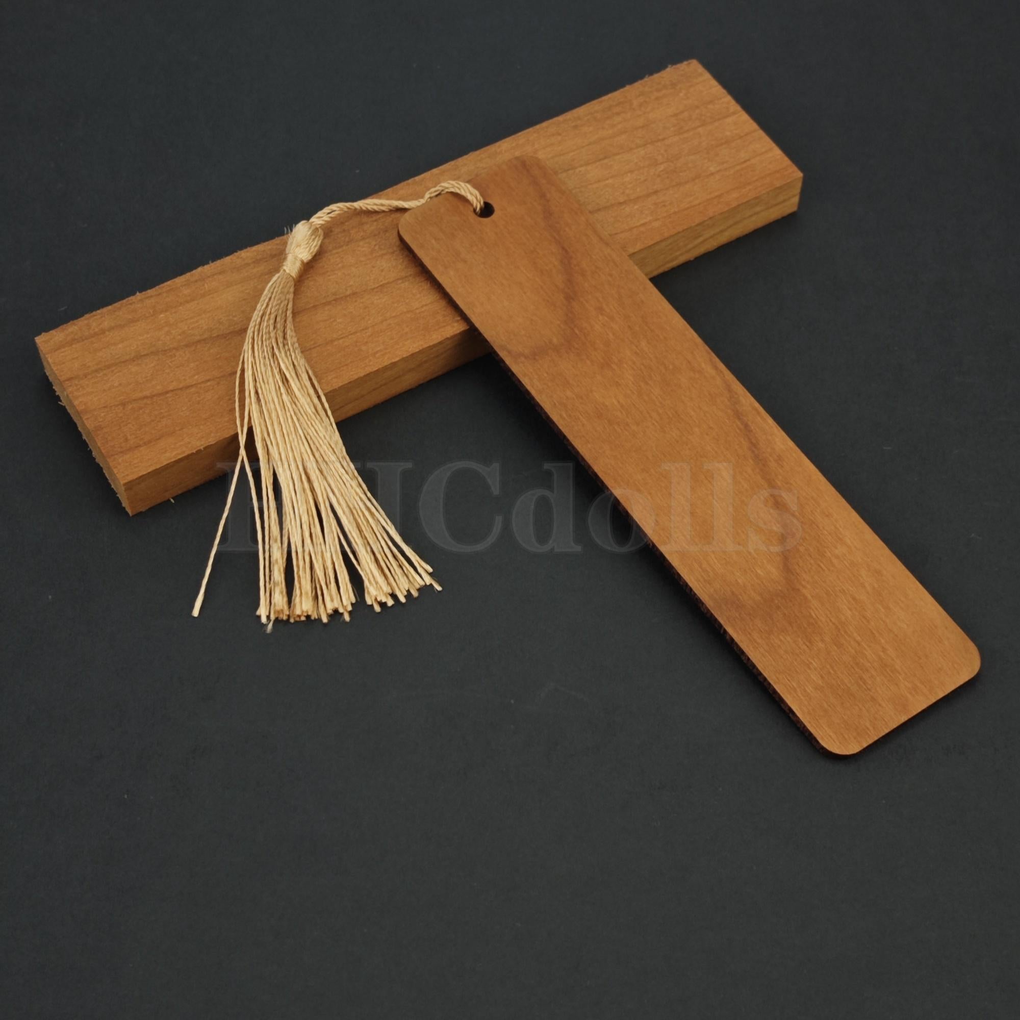 Cherry wood bookmark - solid wood crafts