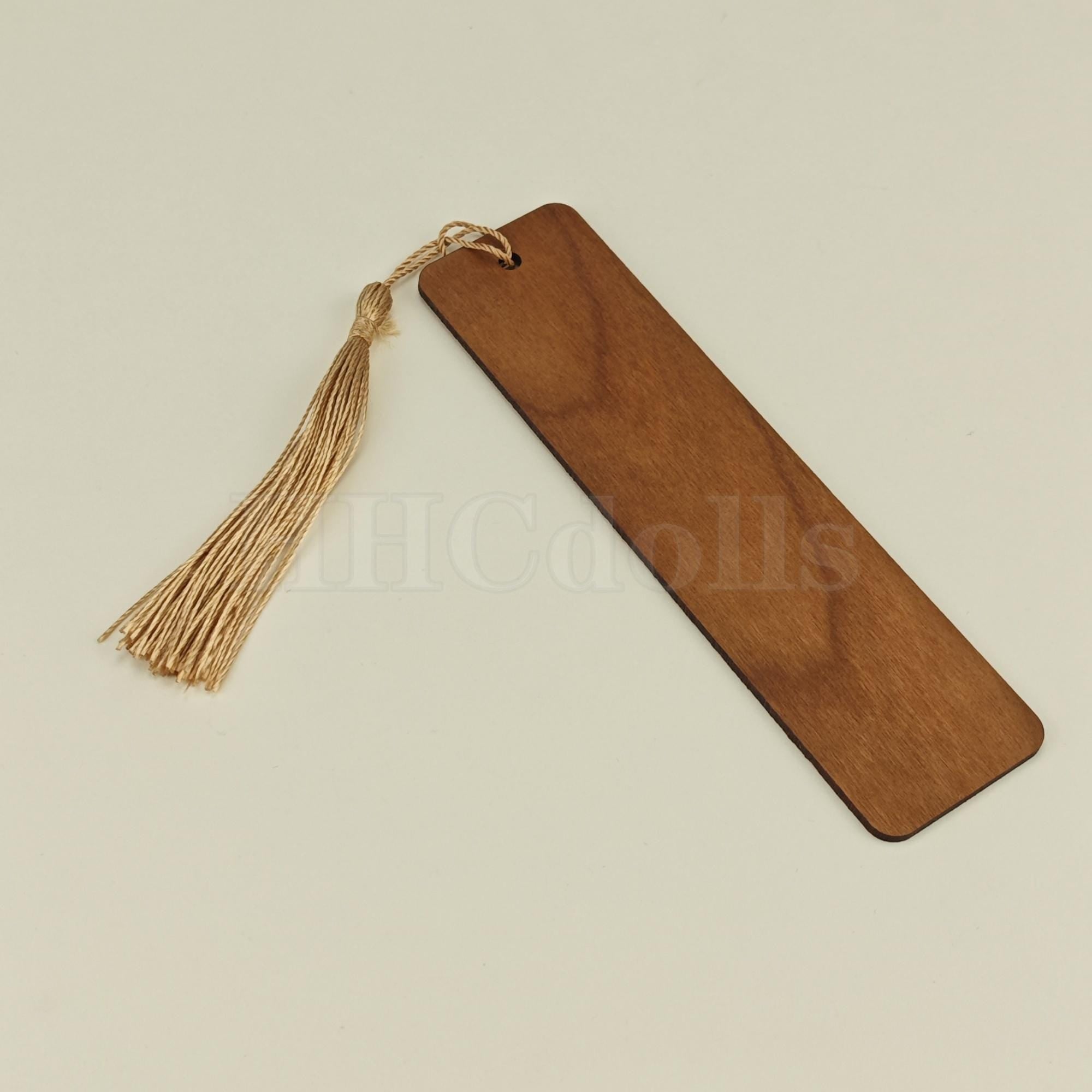 Cherry wood bookmark - solid wood crafts