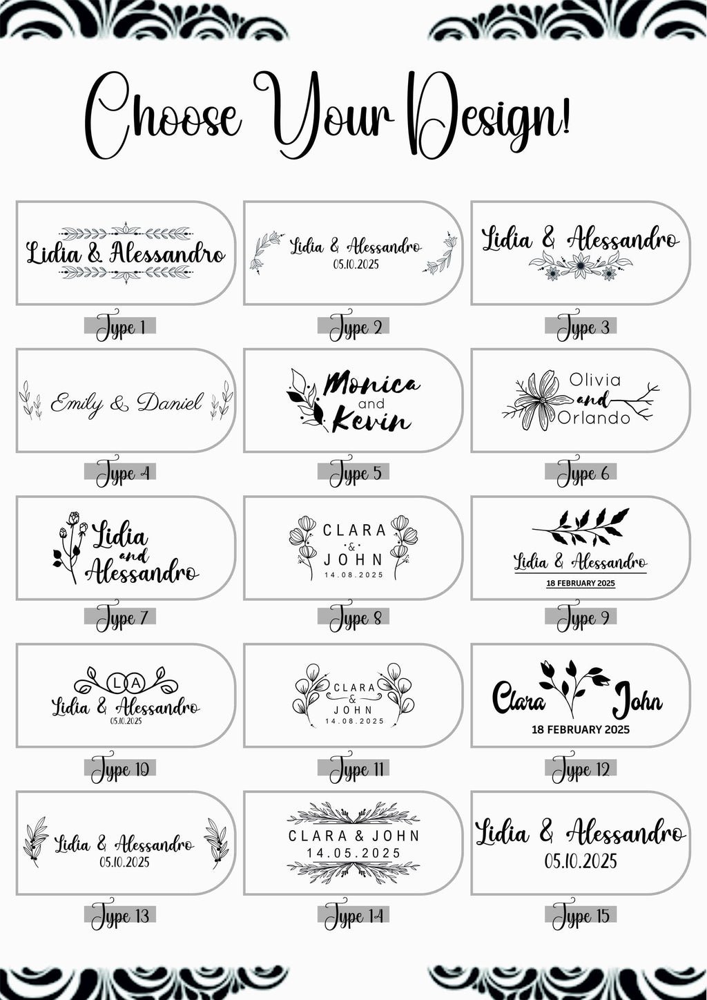 Rustic Wedding Favor for Guests