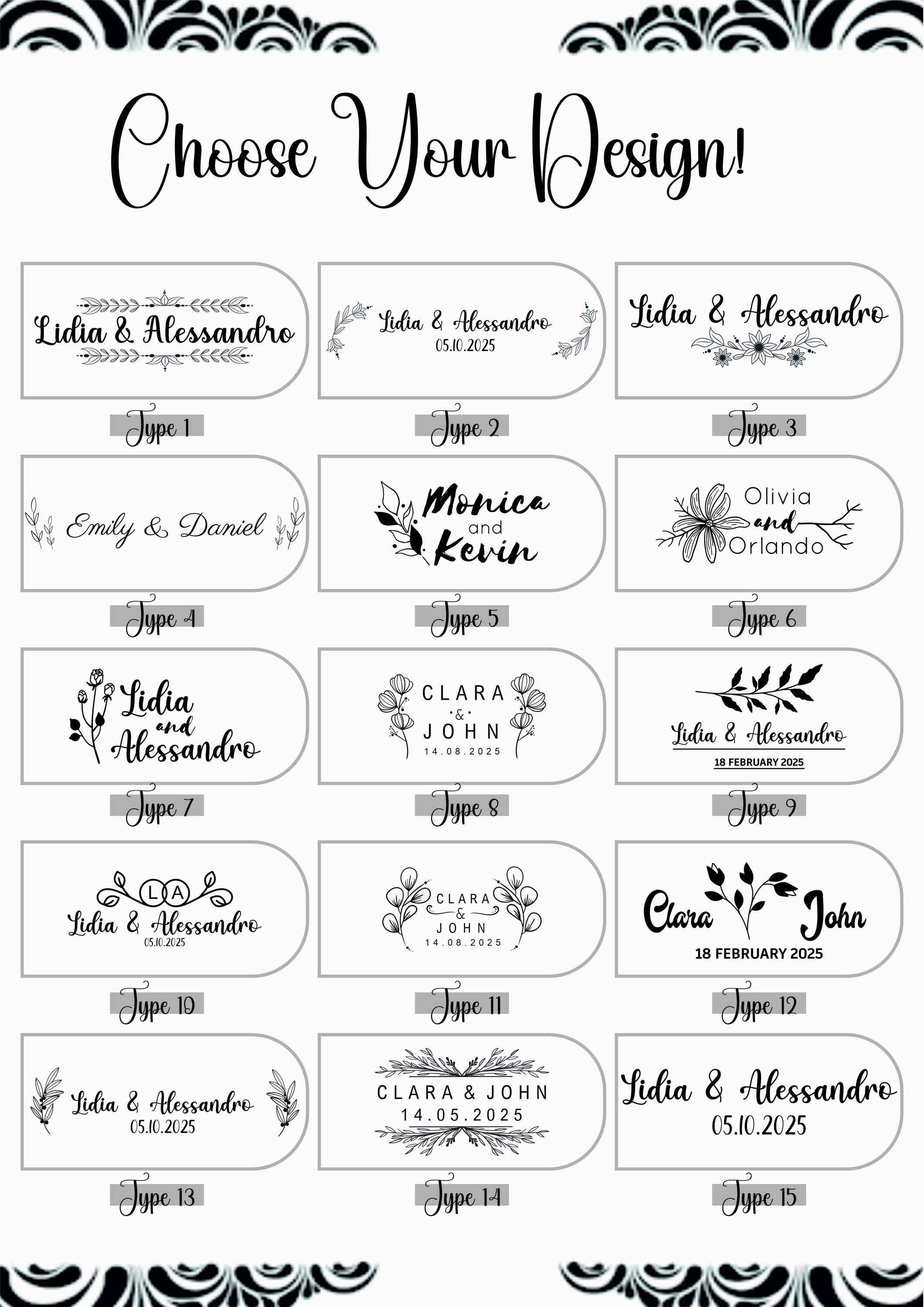 Rustic Wedding Favor for Guests
