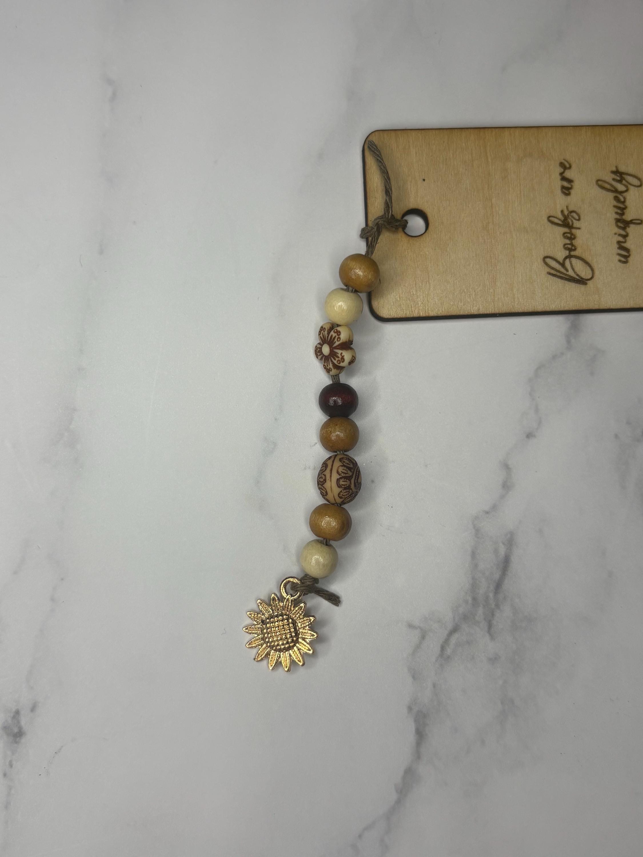 Engraved Wooden Bookmark – Inspirational Quote