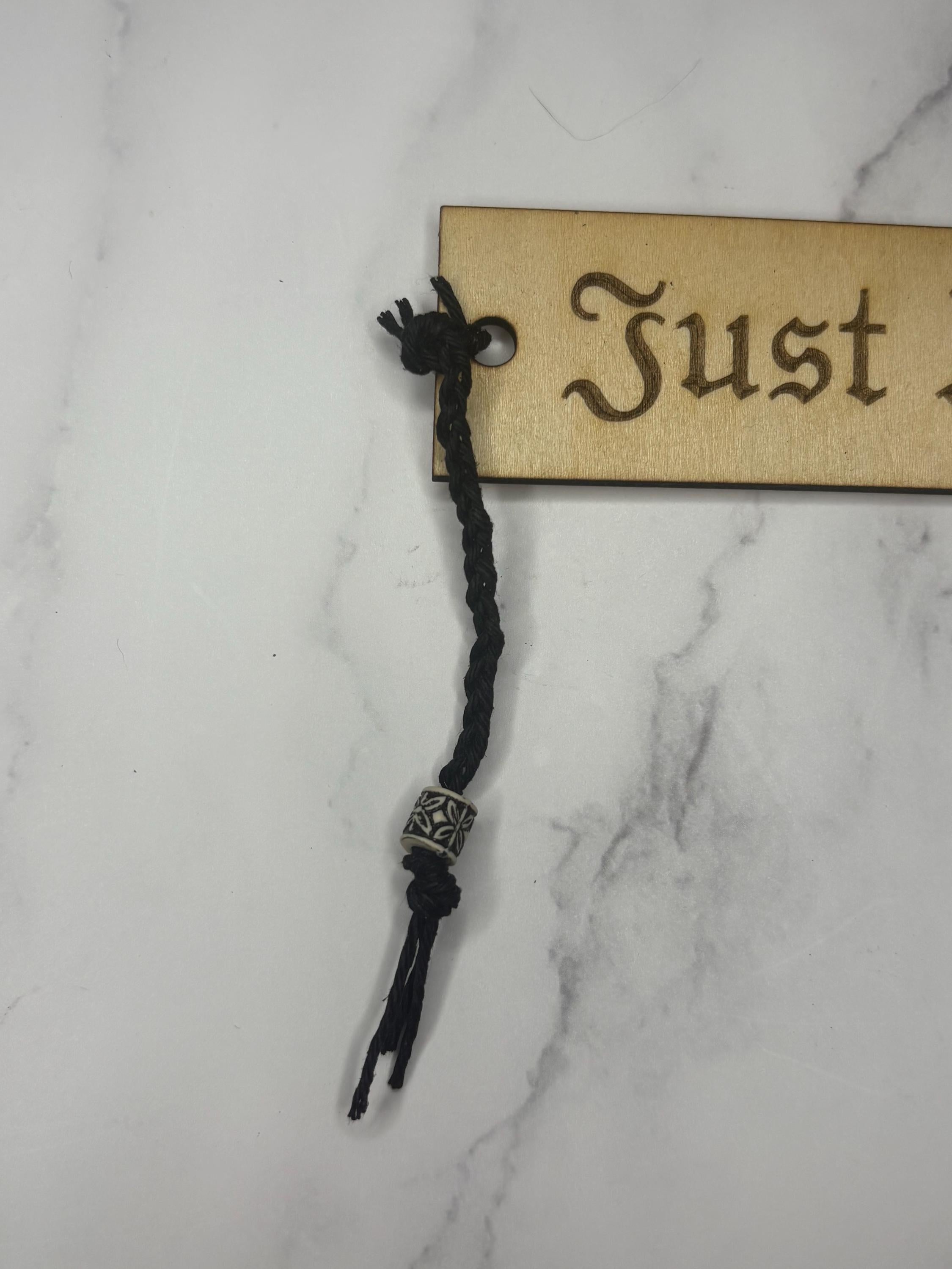 Engraved Wooden Bookmark – Inspirational Quote