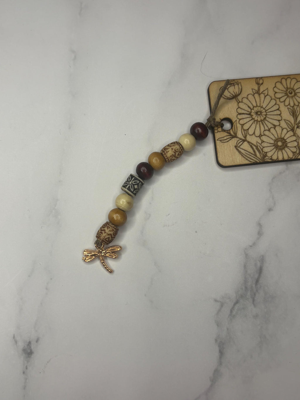 Engraved Wooden Bookmark – Inspirational Quote